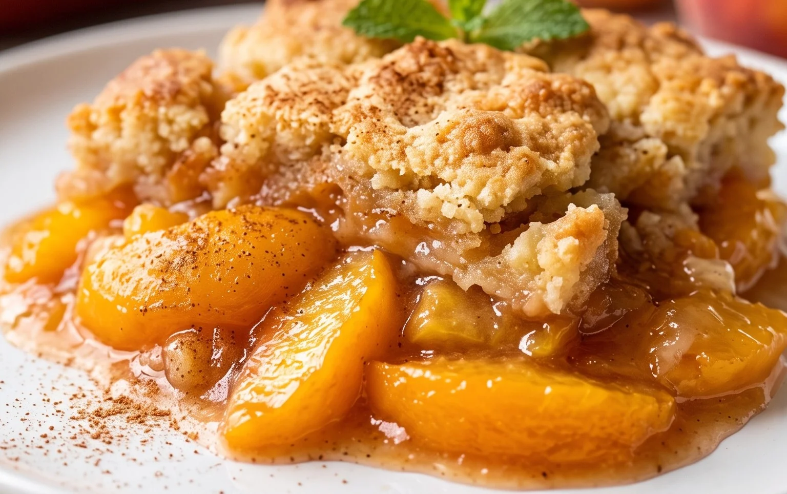 Peach Cobbler