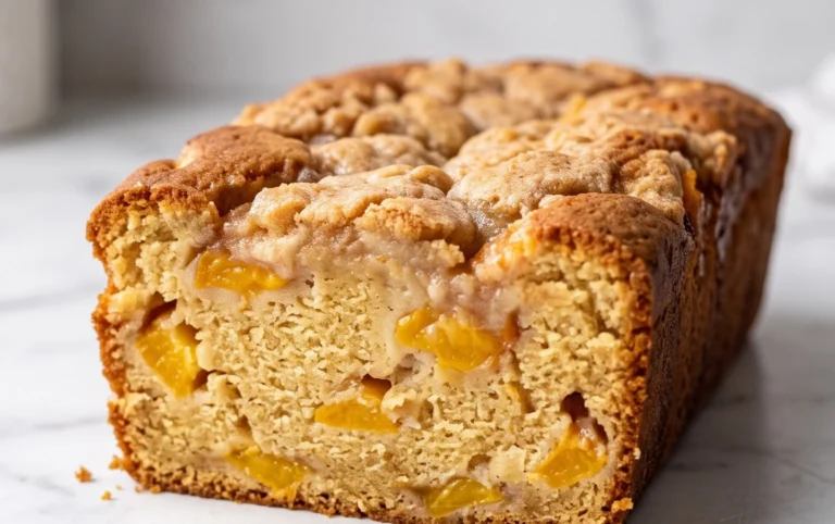 Peach Cobbler Pound Cake
