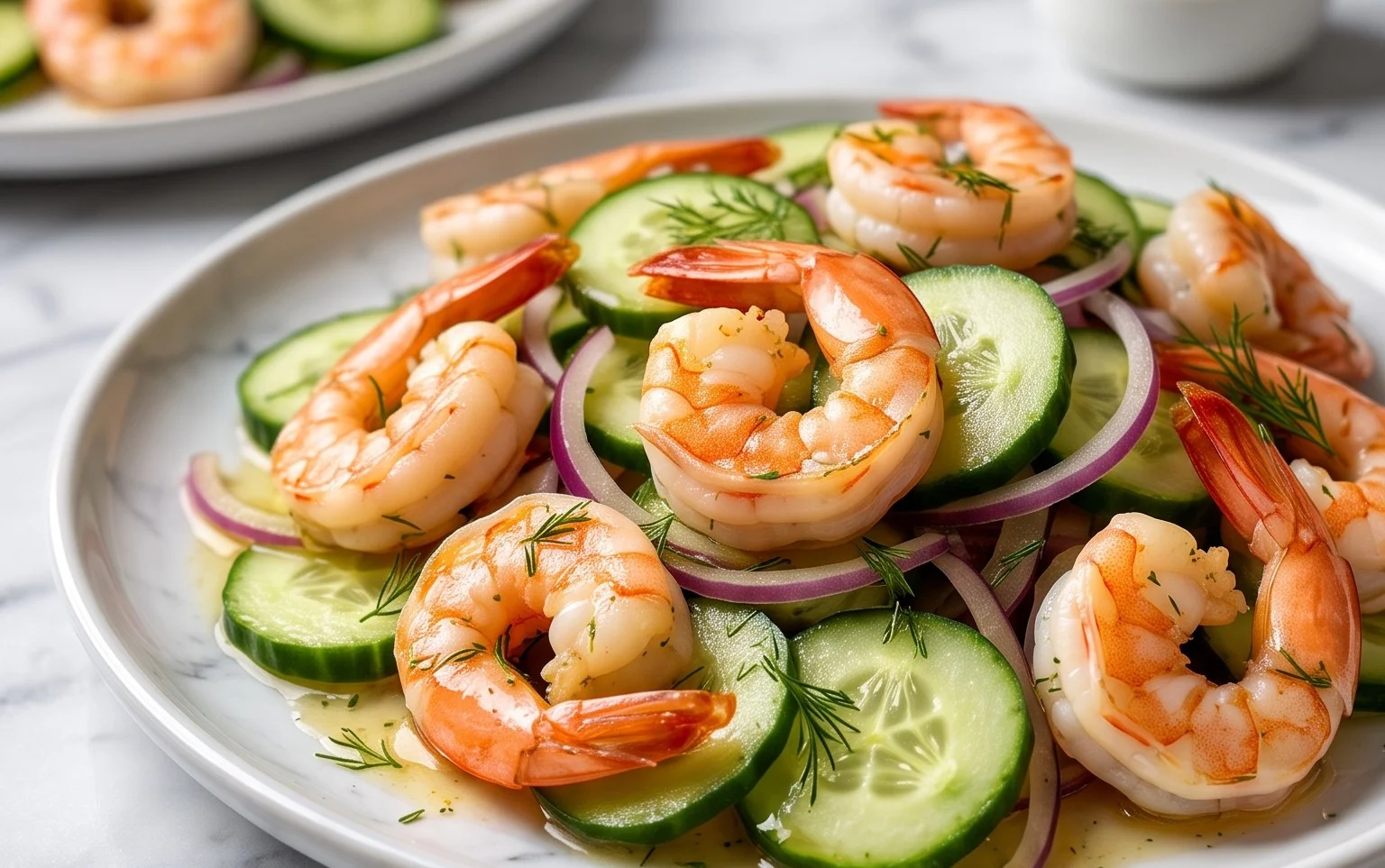 Cucumber Shrimp Salad