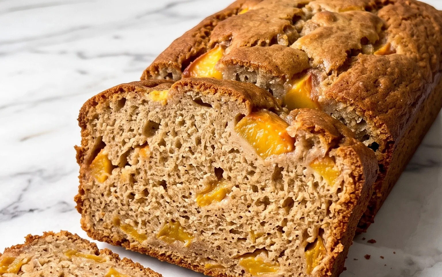 Spiced Peach Bread