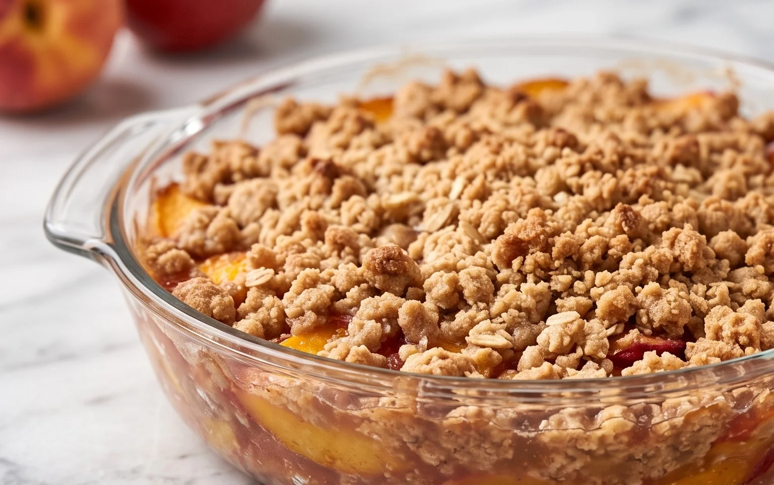 Fresh Peach Crisp Recipe