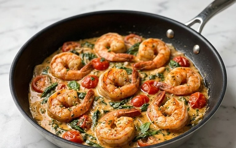Tuscan Shrimp (One-Pan, 30-Minute Dinner)