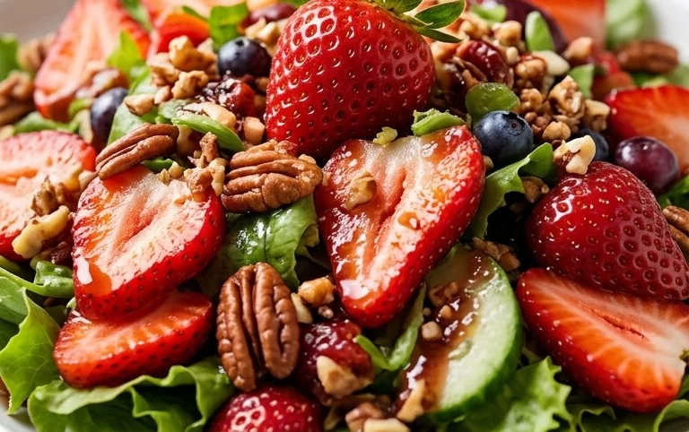 Strawberry Crunch Salad