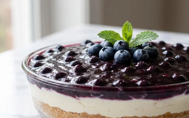 No-Bake Blueberry Yum Yum