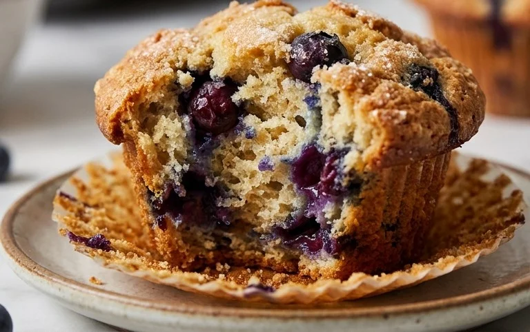 Homemade Blueberry Muffins