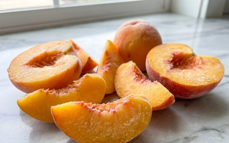 Freezing Peaches, How to Easily Freeze Peaches