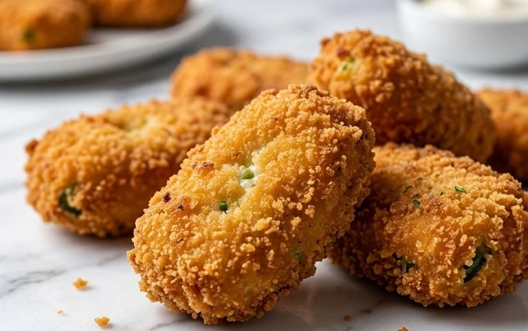 Fried Jalapeno Popper Bites