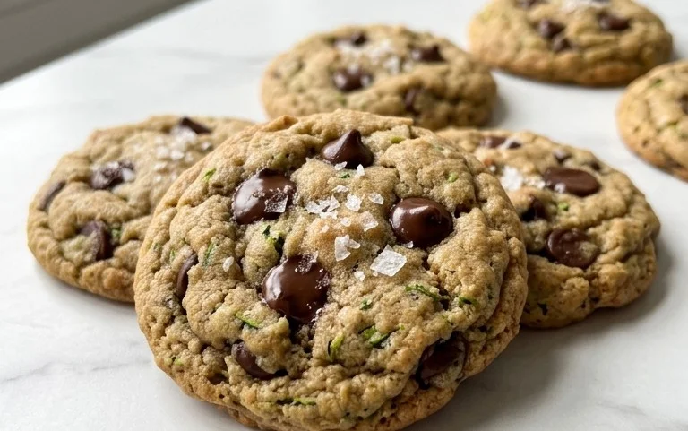 Zucchini Chocolate Chip Cookies