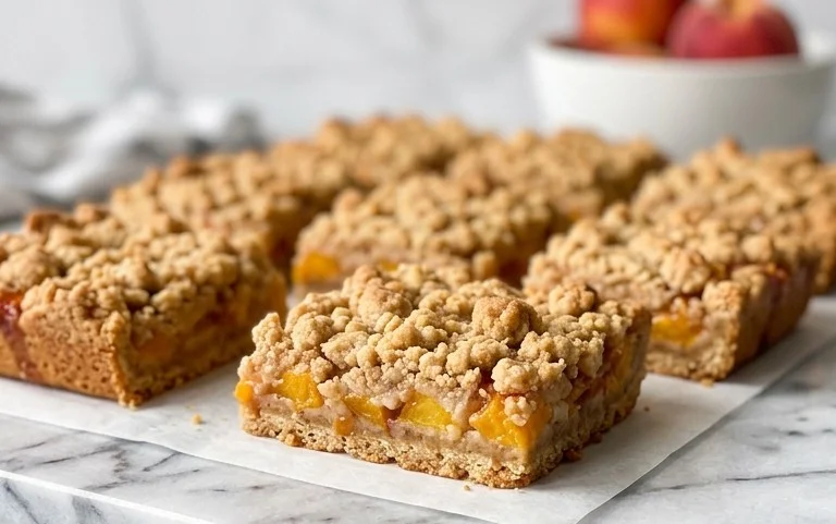 Fresh Peach Crum extractb Bars
