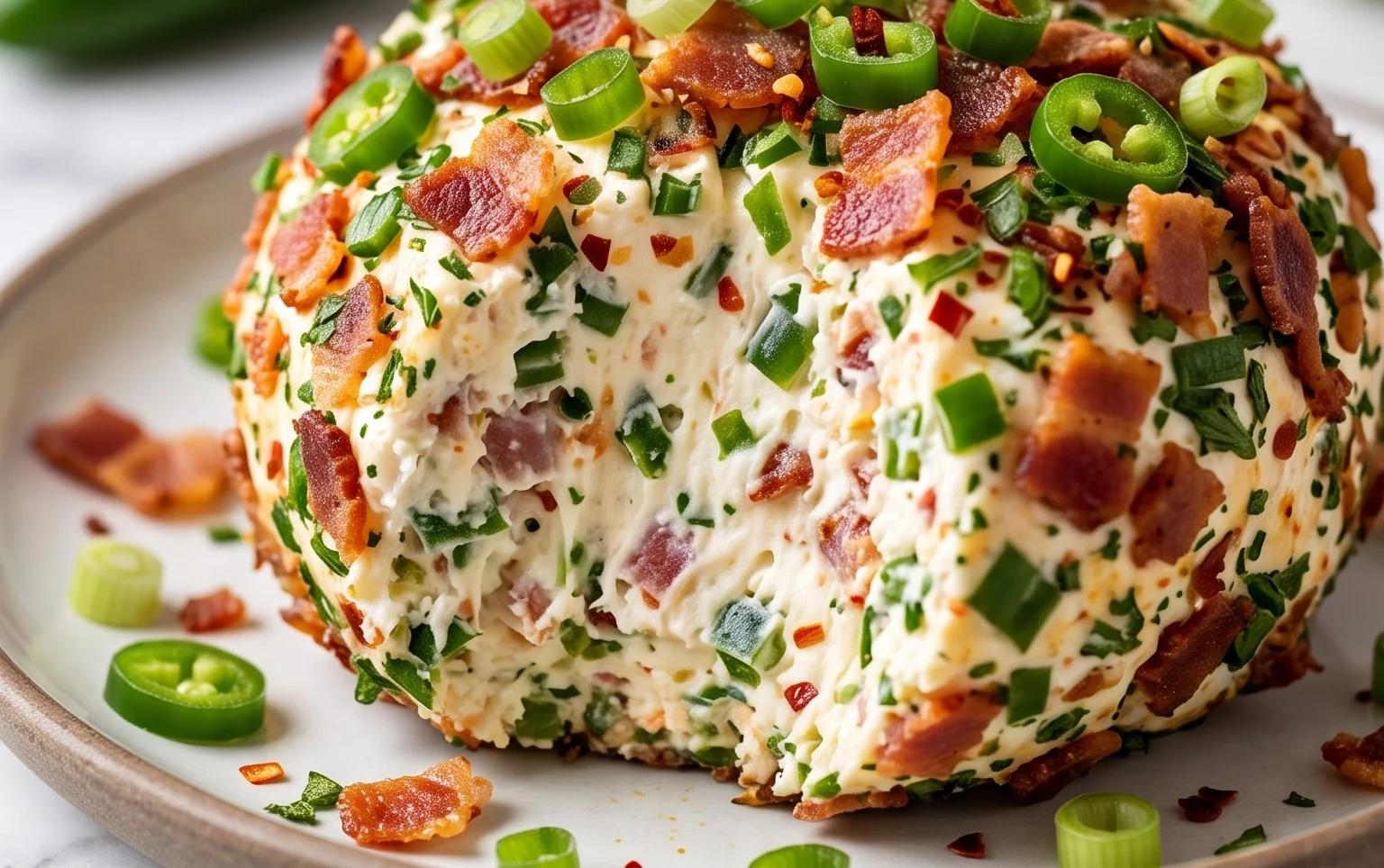 Jalapeno Popper Cheese Ball