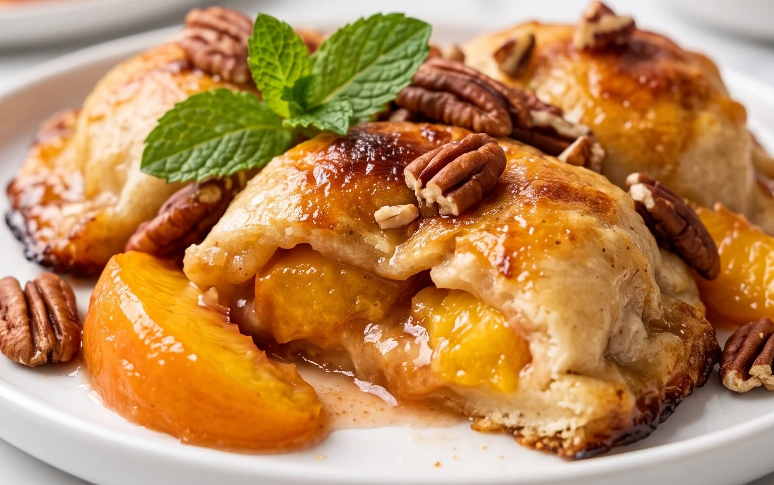 Peach Dumplings