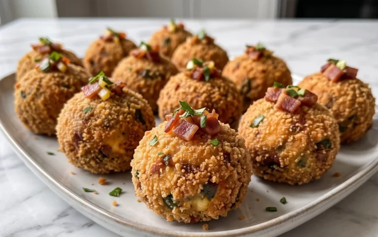 Beef Bacon Jalapeño Popper Cheese Balls