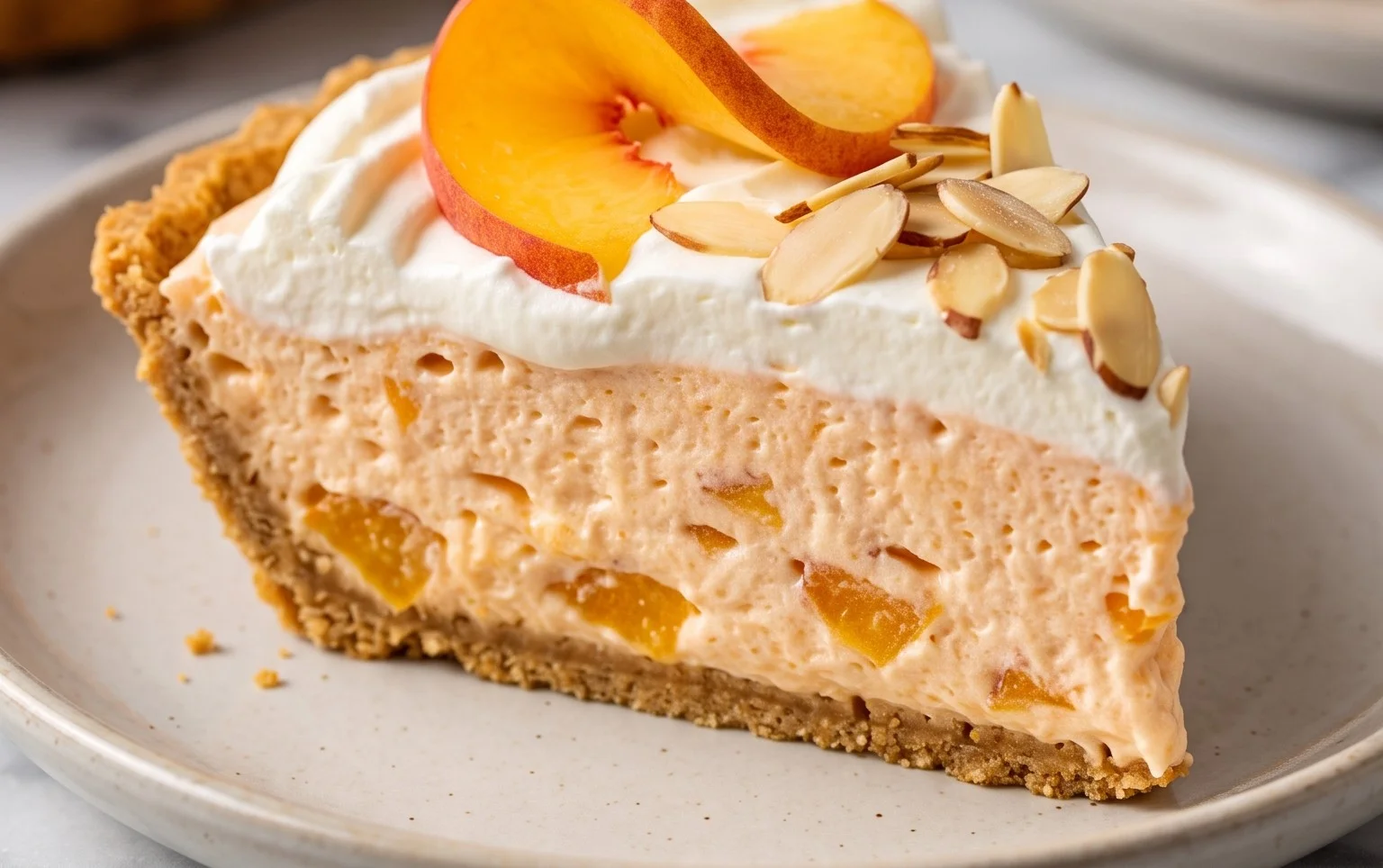 Peach Chiffon Pie