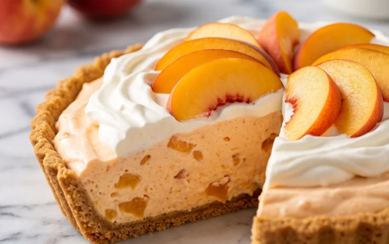 Peach Chiffon Pie