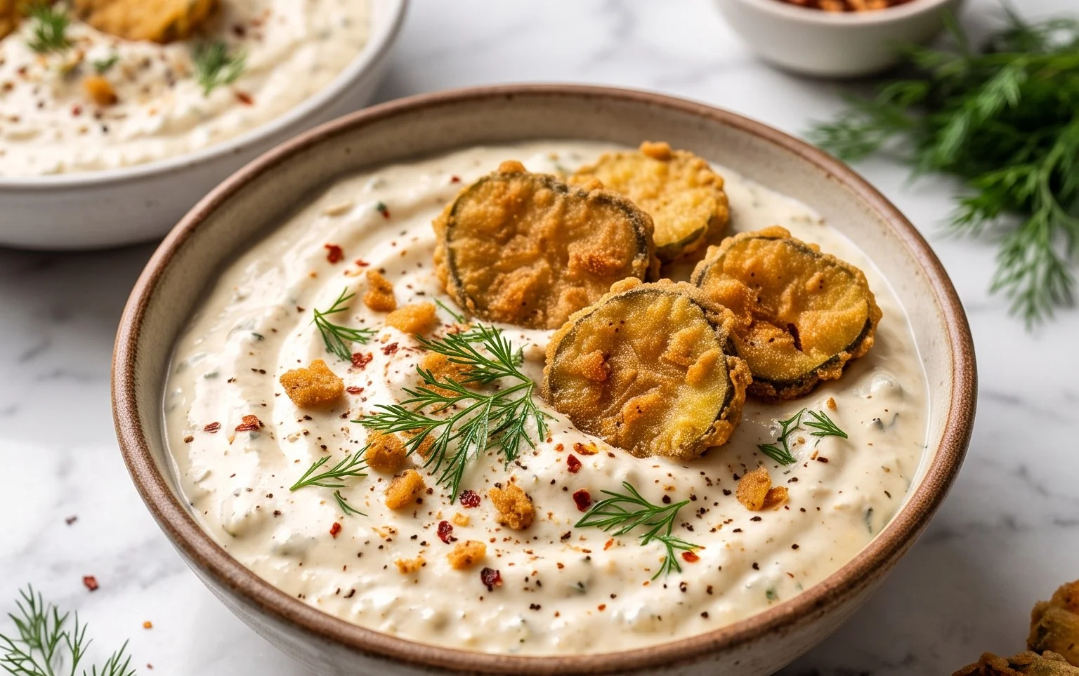 Easy Fried Pickle Dip (Dairy-Free Option)