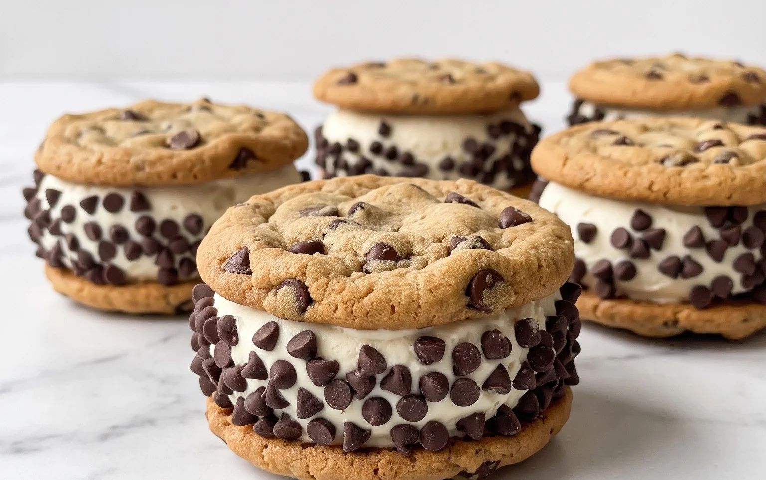 Cookie Ice Cream Sandwiches (Like a Chipwich!)