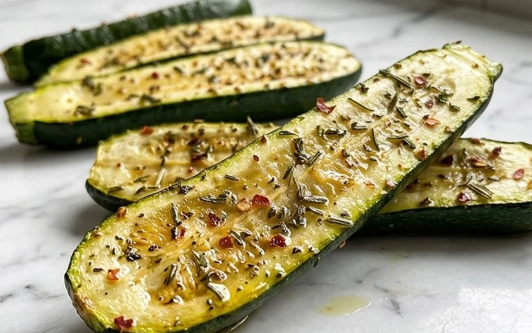 Simple Herb-Infused Roasted Zucchini Recipe