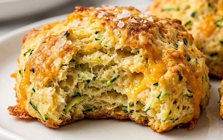 Zucchini Cheddar Biscuits