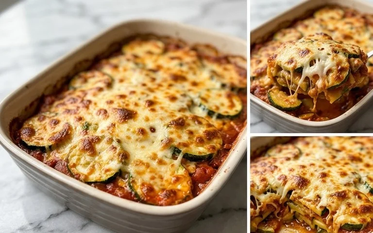 Cheesy Baked Zucchini Casserole