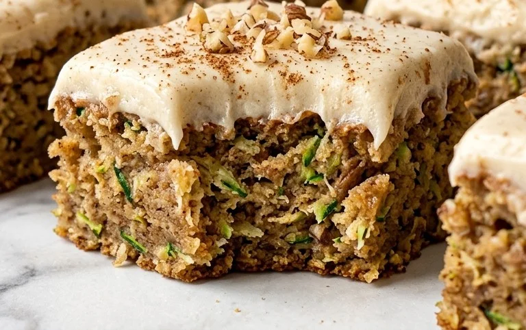 The Best Zucchini Bars