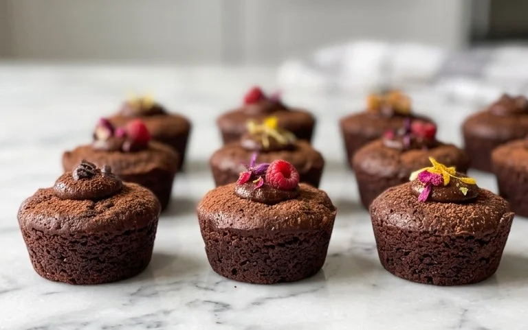 Chocolate Black Bean Brownie Bites