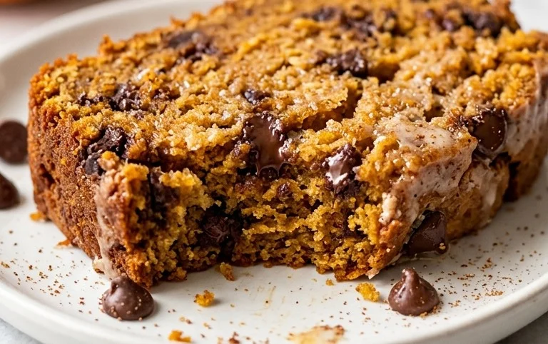 Pumpkin Chip Banana Bread