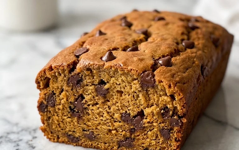 Pumpkin Chip Banana Bread